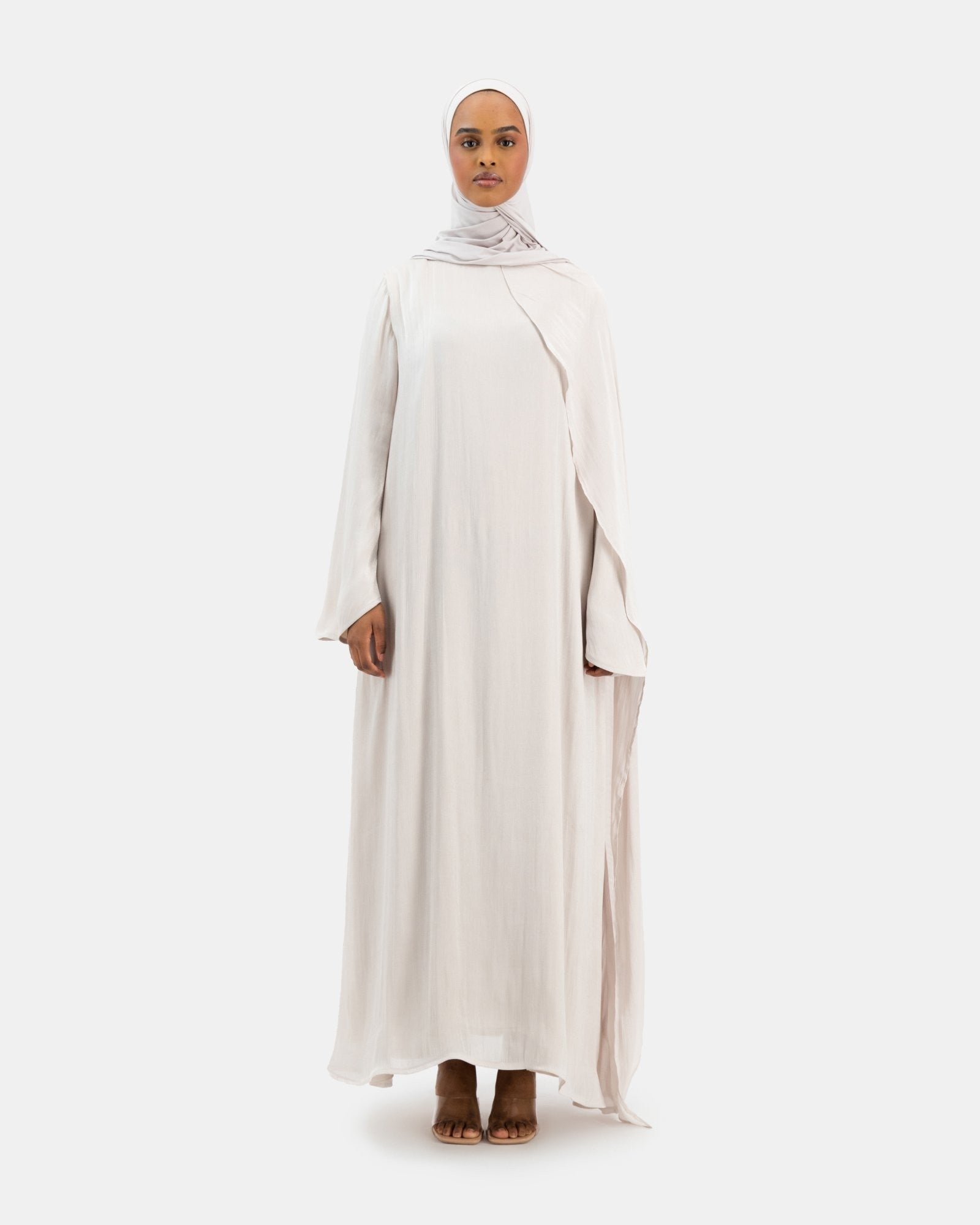 Das Veil Kleid - Perlrosé