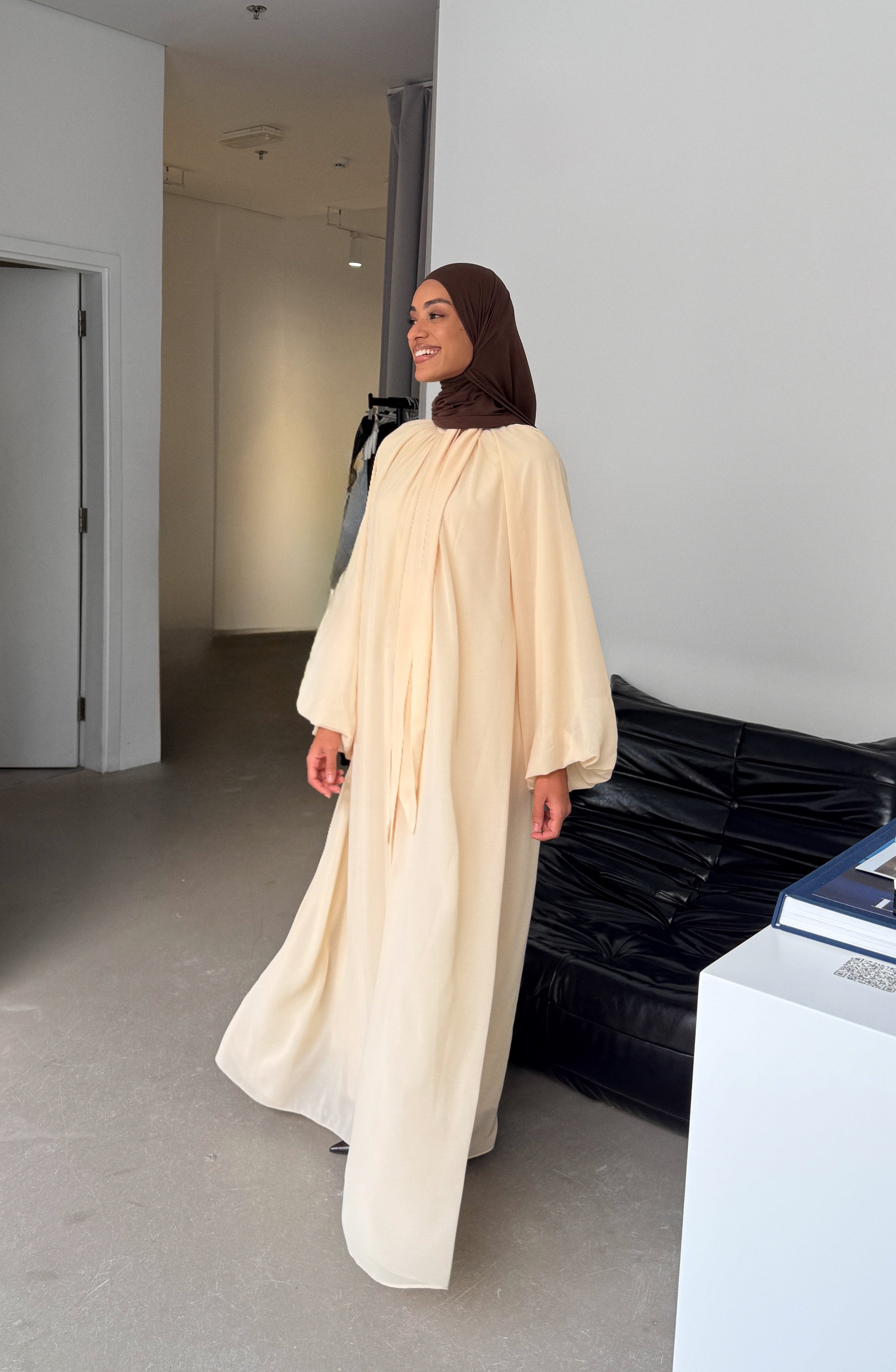 The Aura Dress Butter Yellow