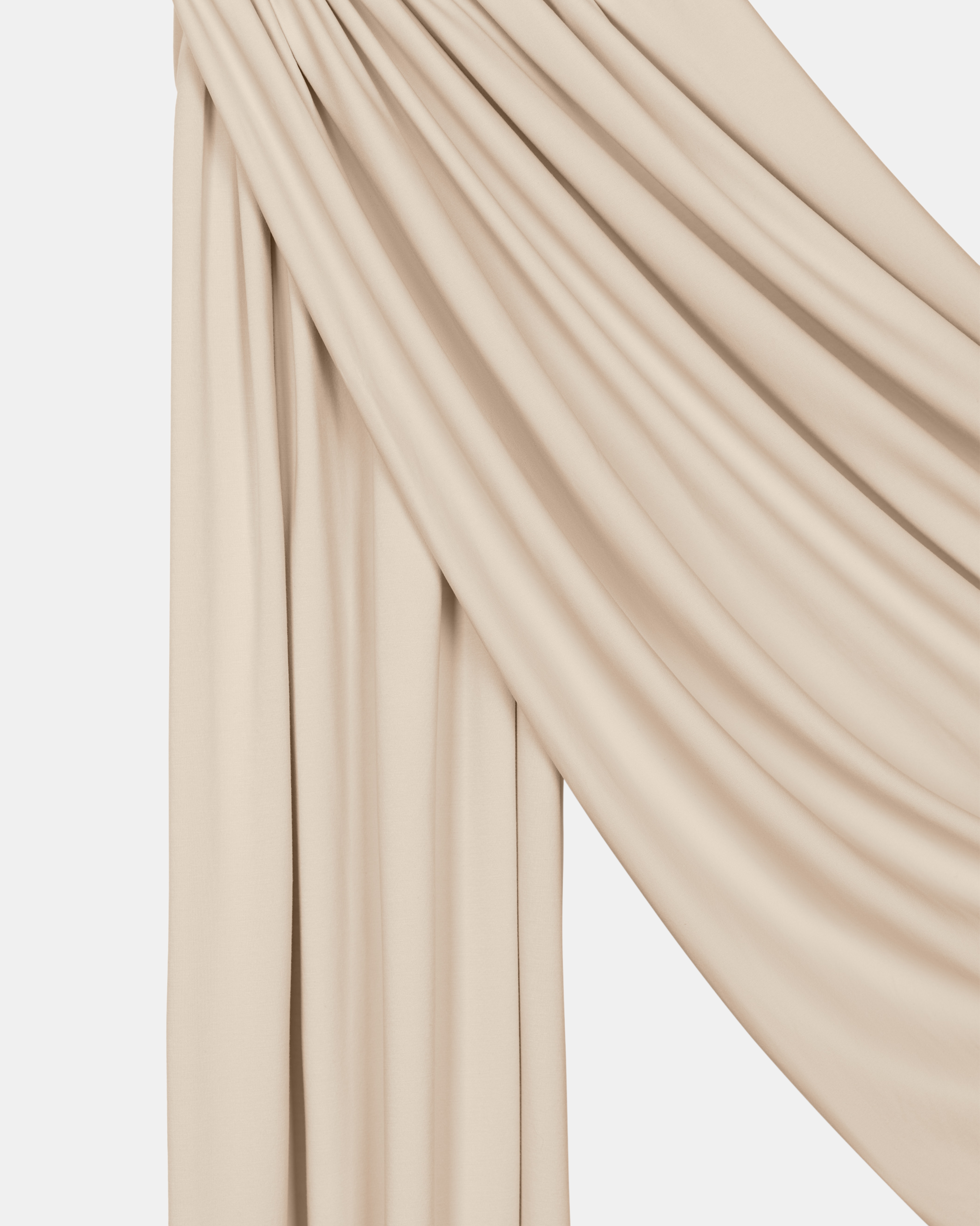 Airy Jersey Scarf Amber Beige