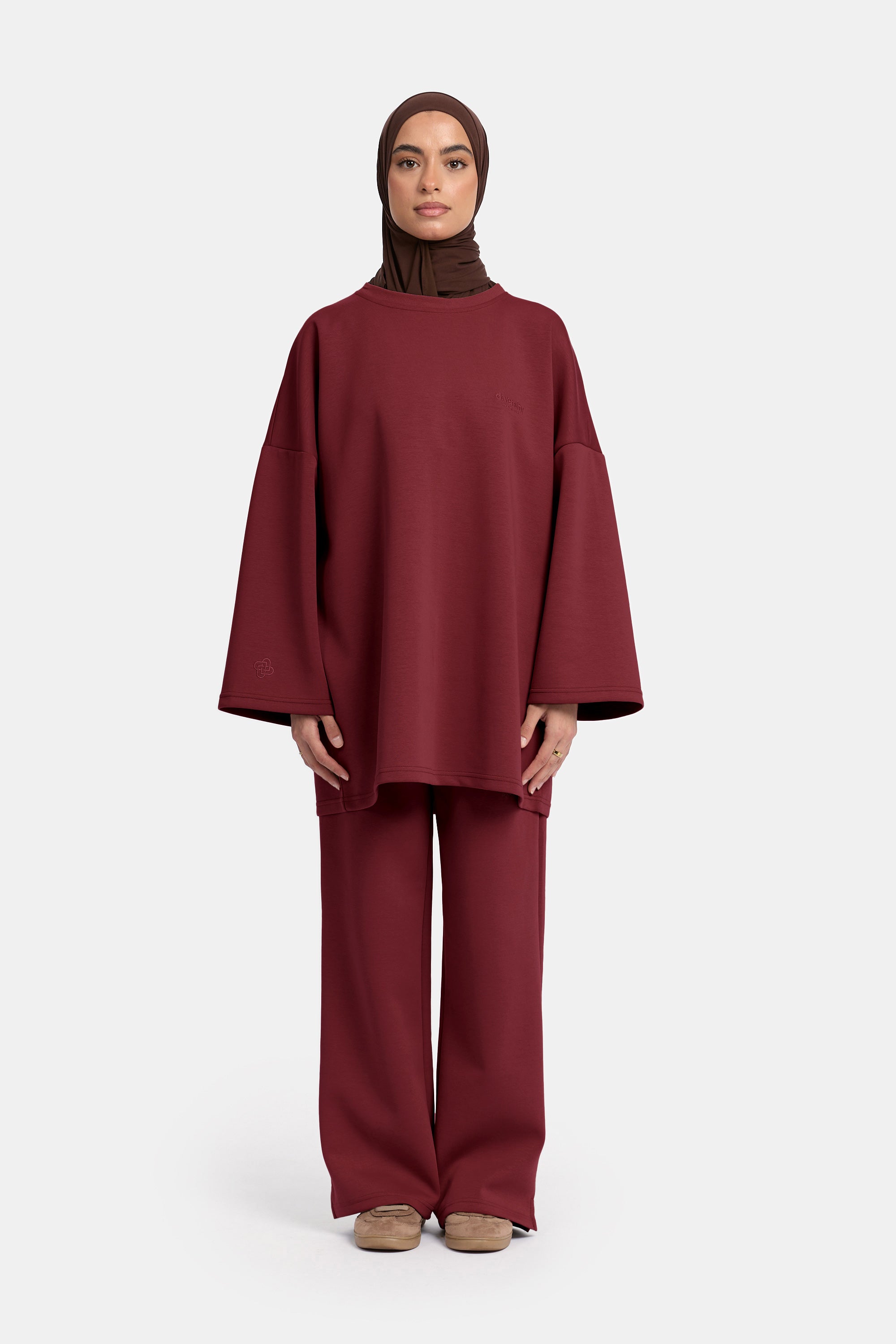 The Comfy Shirt Burgundy