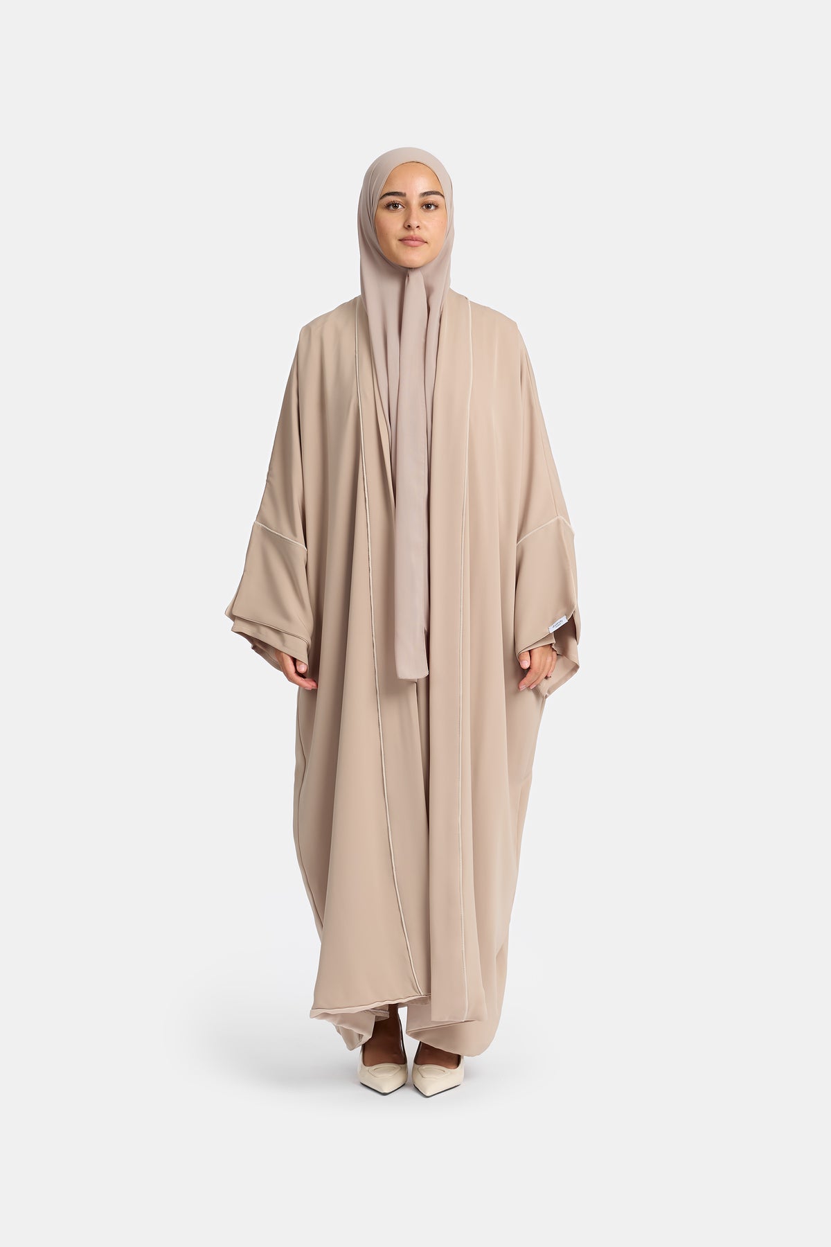 Die Timeless Abaya - Sandbeige