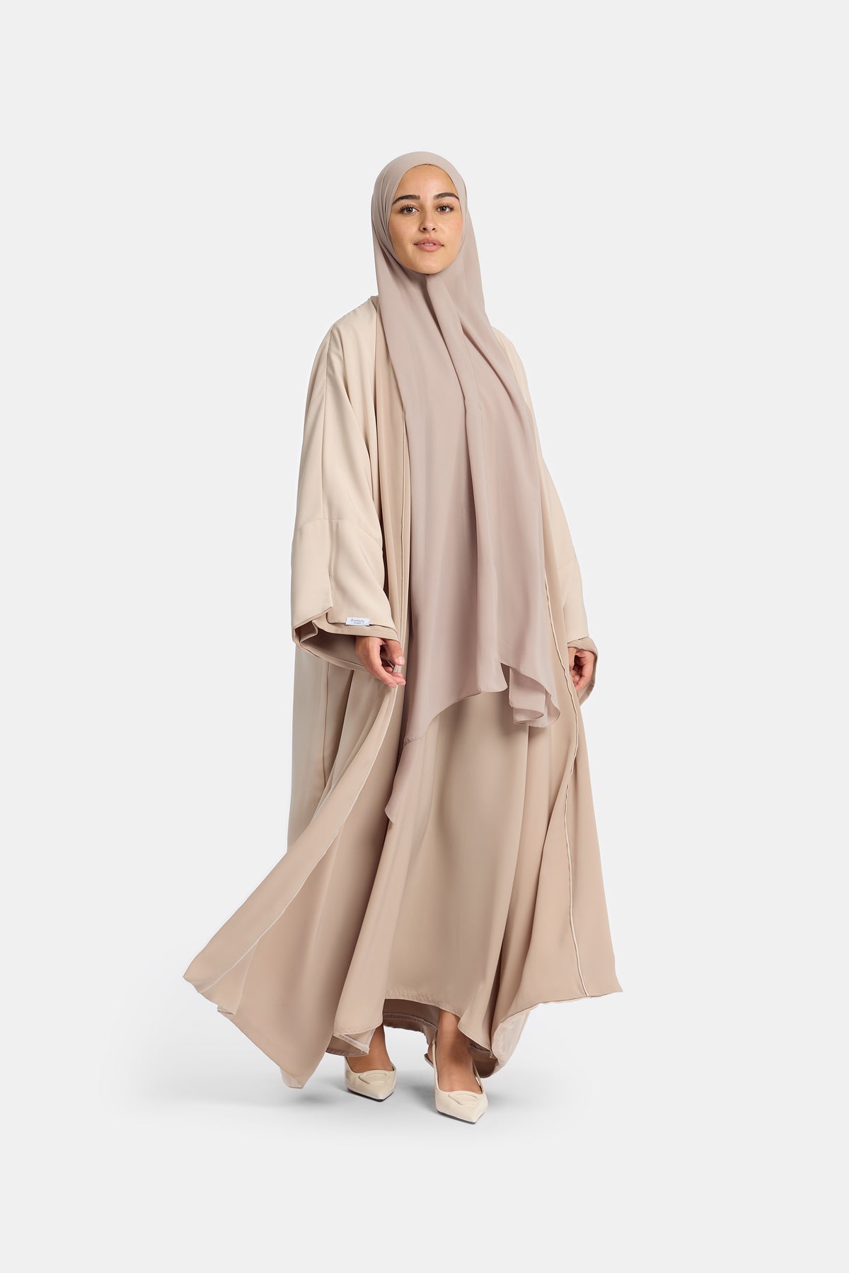 Die Timeless Abaya - Sandbeige