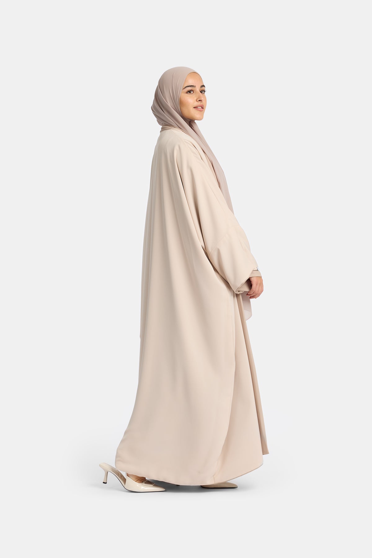 Die Timeless Abaya - Sandbeige