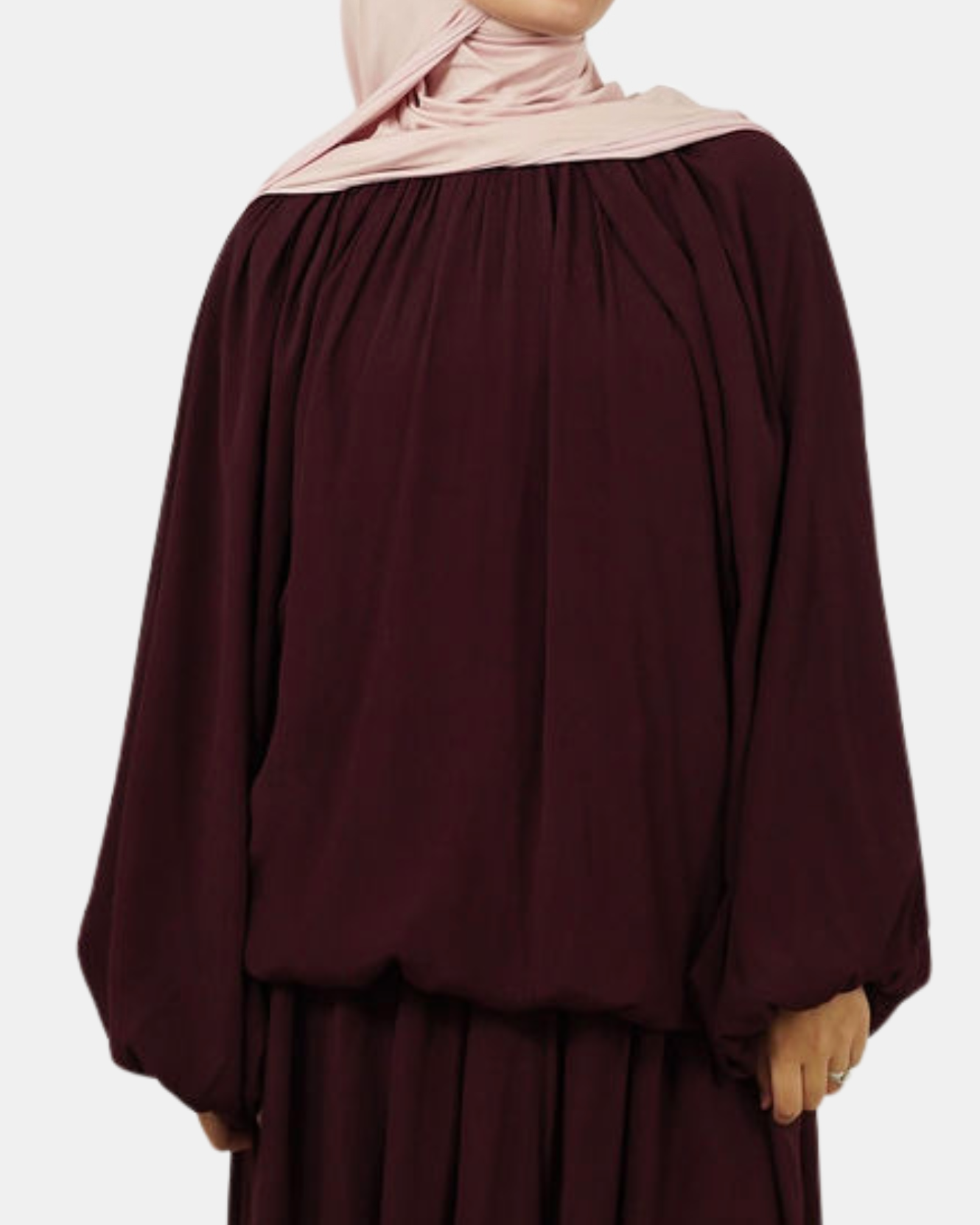The Plisse Top Espresso Brown