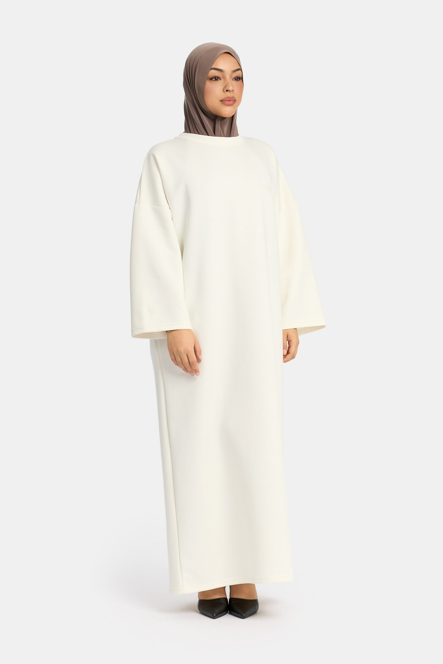 The Comfy Dress White