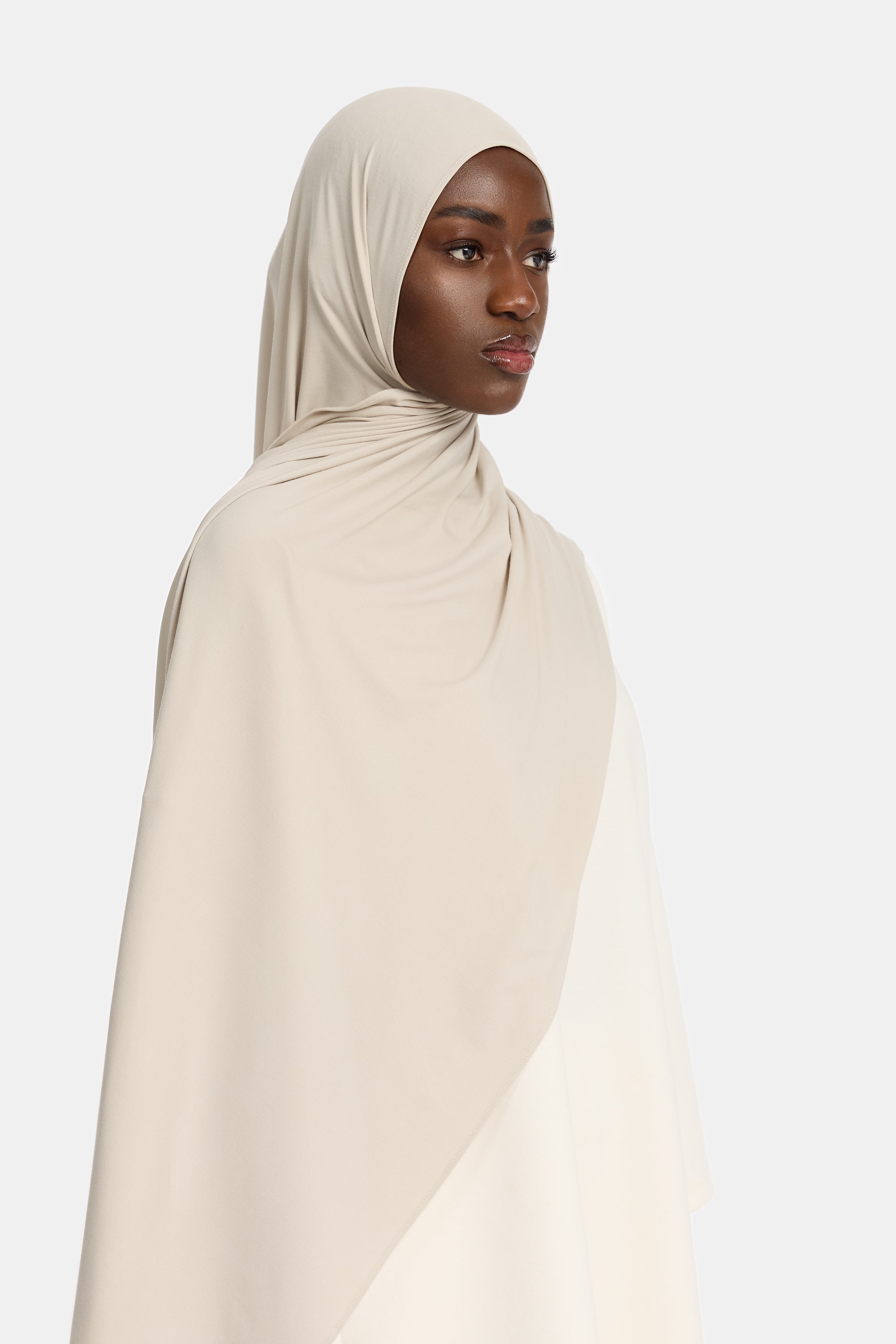 Airy Jersey Scarf Sand Stone (Preorder)