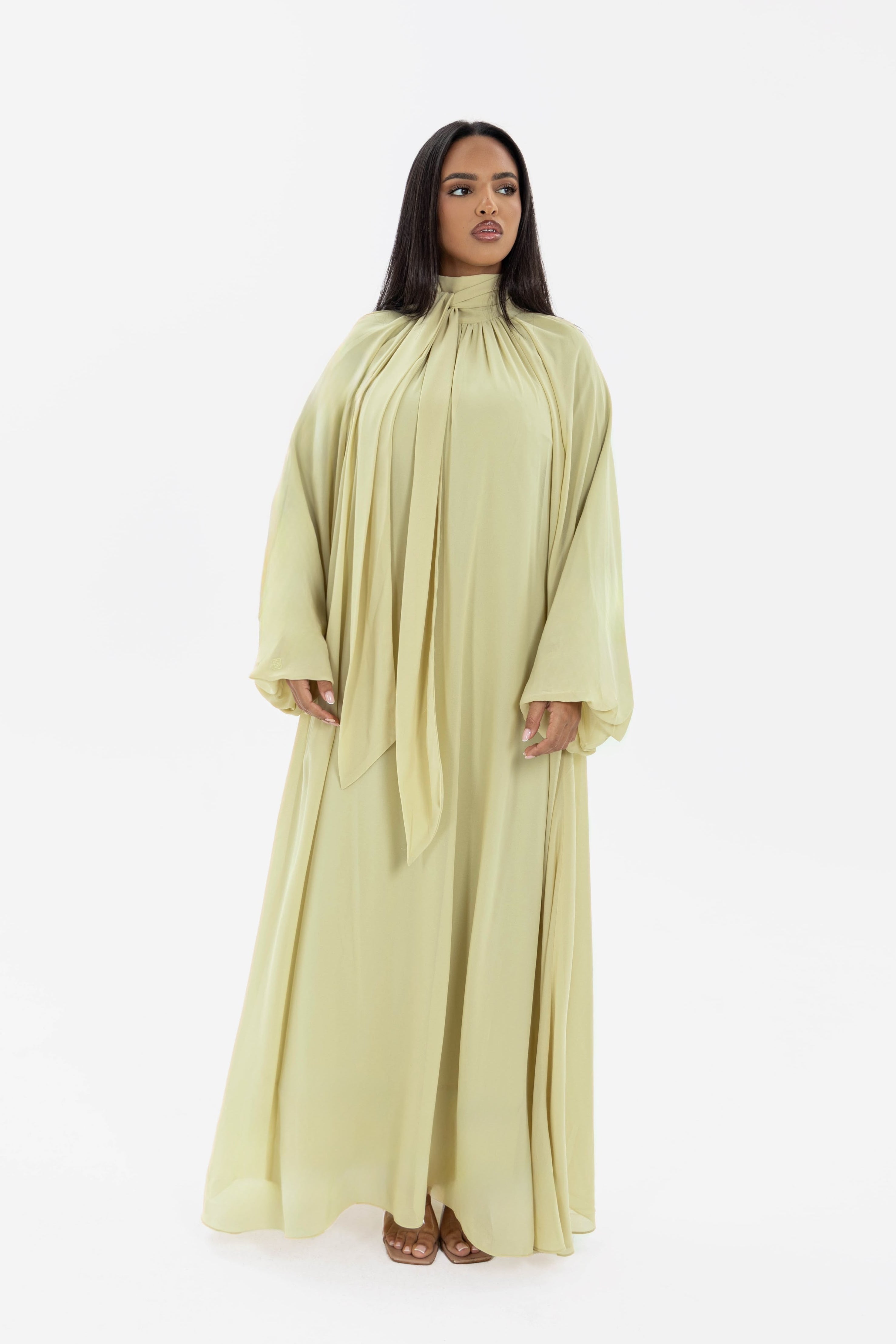 The Aura Dress Soft Sage