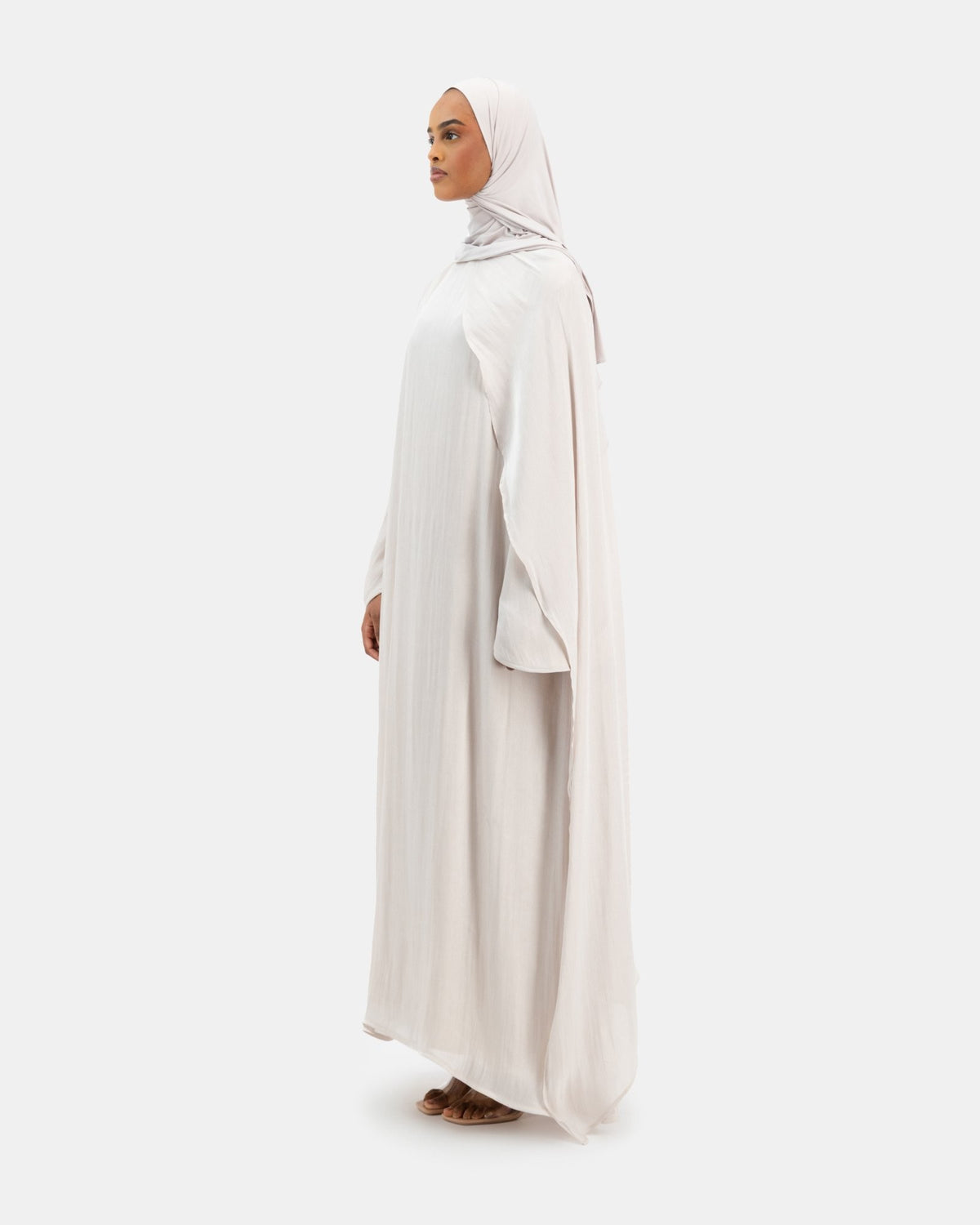 Das Veil Kleid - Perlrosé