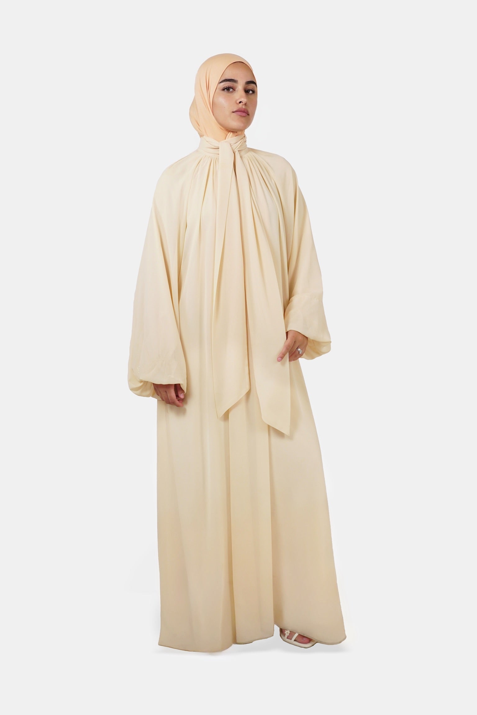 The Aura Dress Butter Yellow