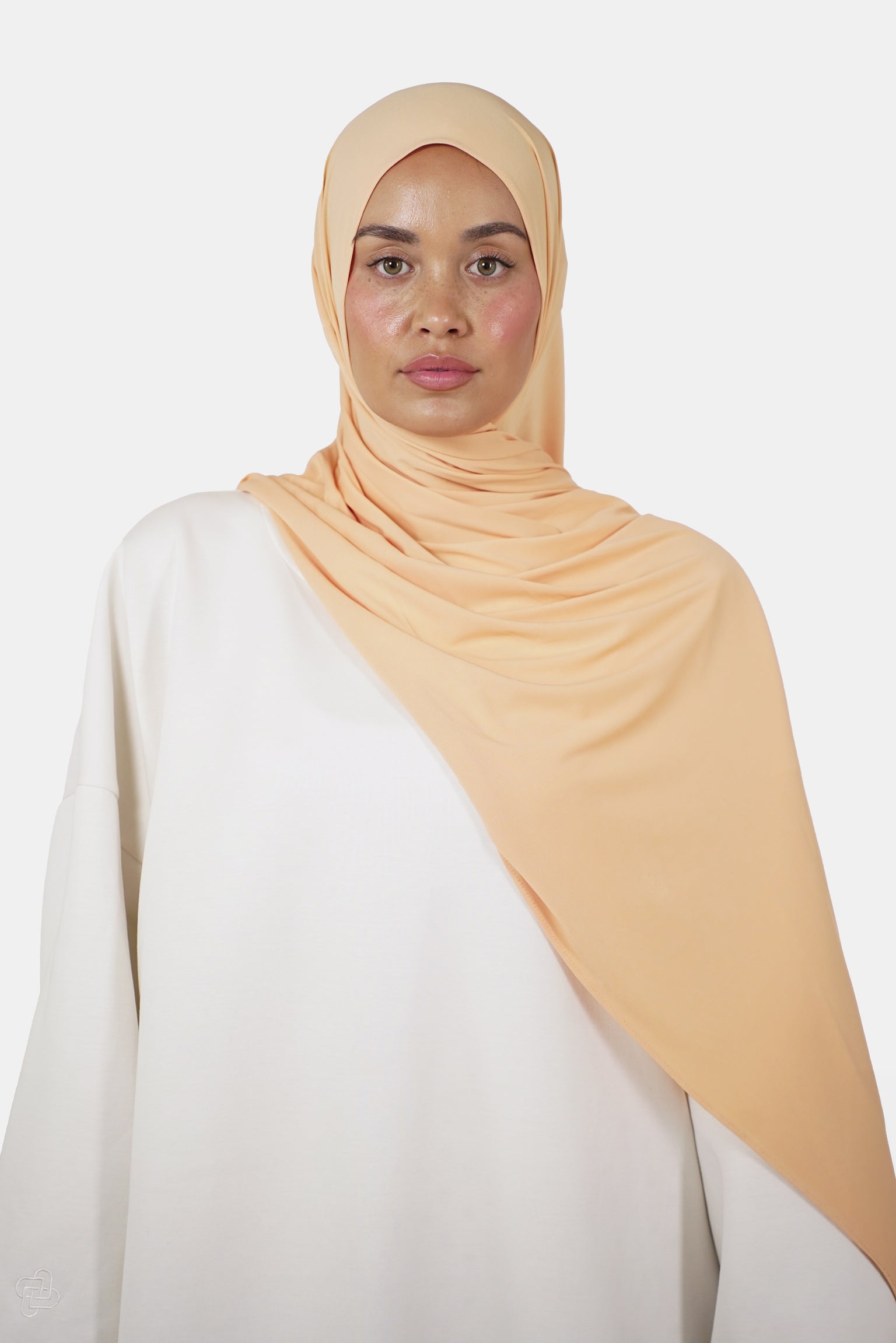 Airy Jersey Scarf Soft Peach (Preorder)