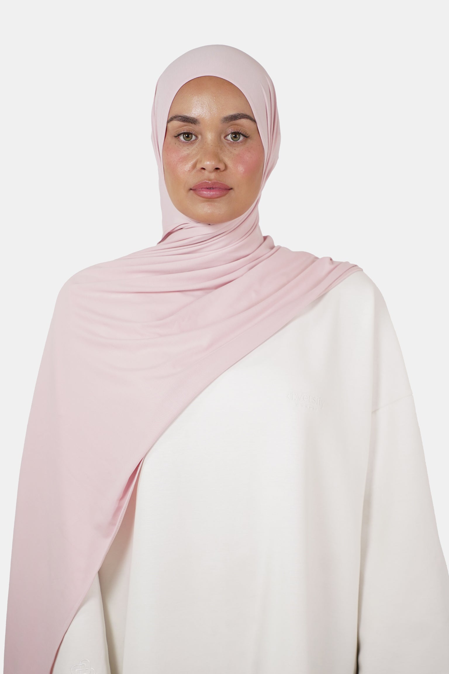 Airy Jersey Scarf Blush Rose (Preorder)
