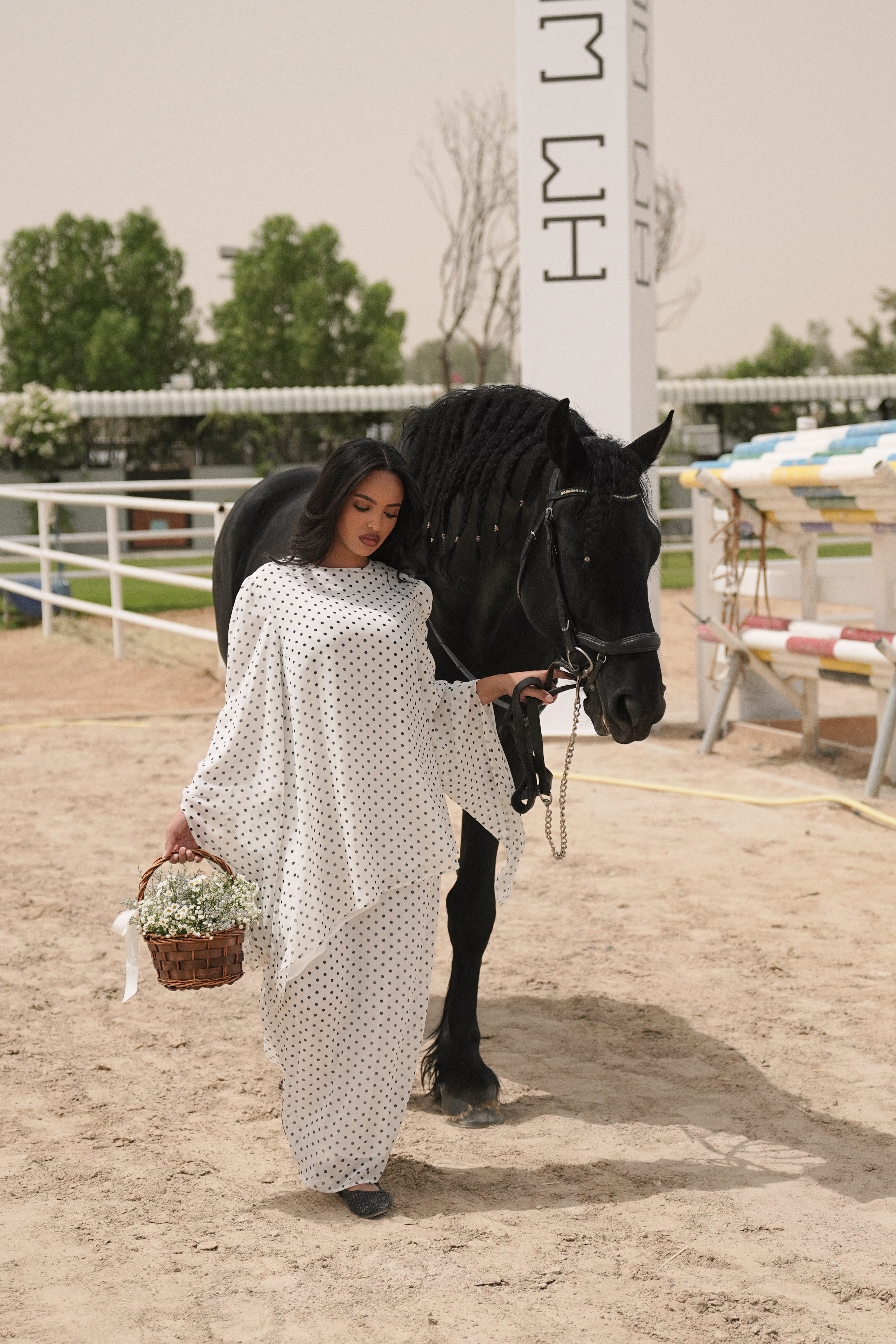 The Asymmetric Polkadot Top Vanilla Dot