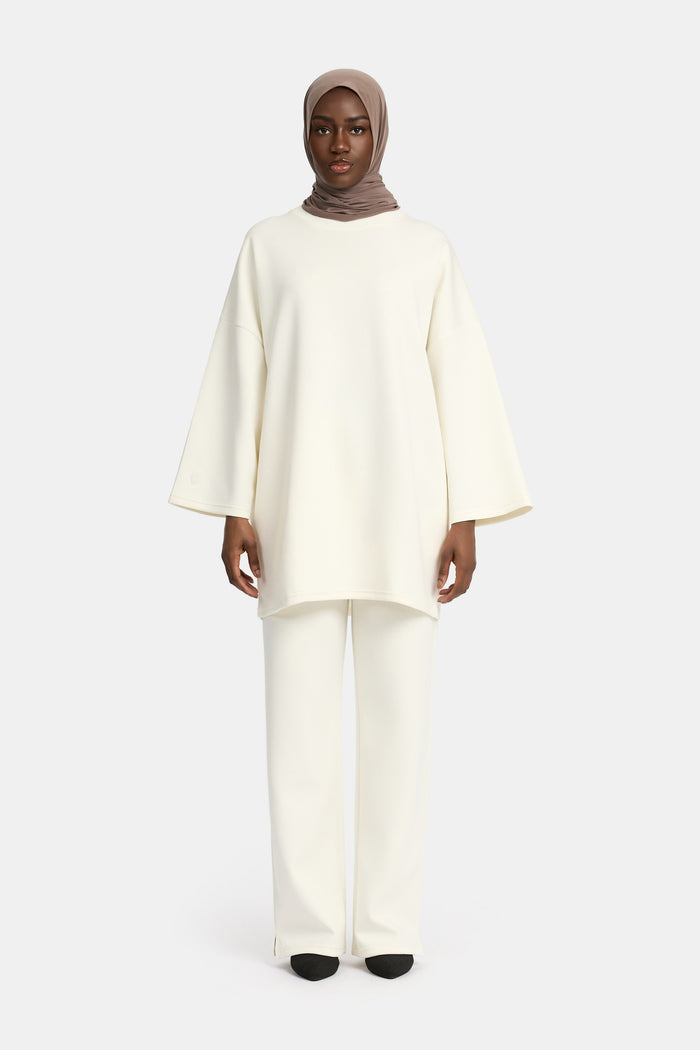 Die Comfy Bluse - Weiß