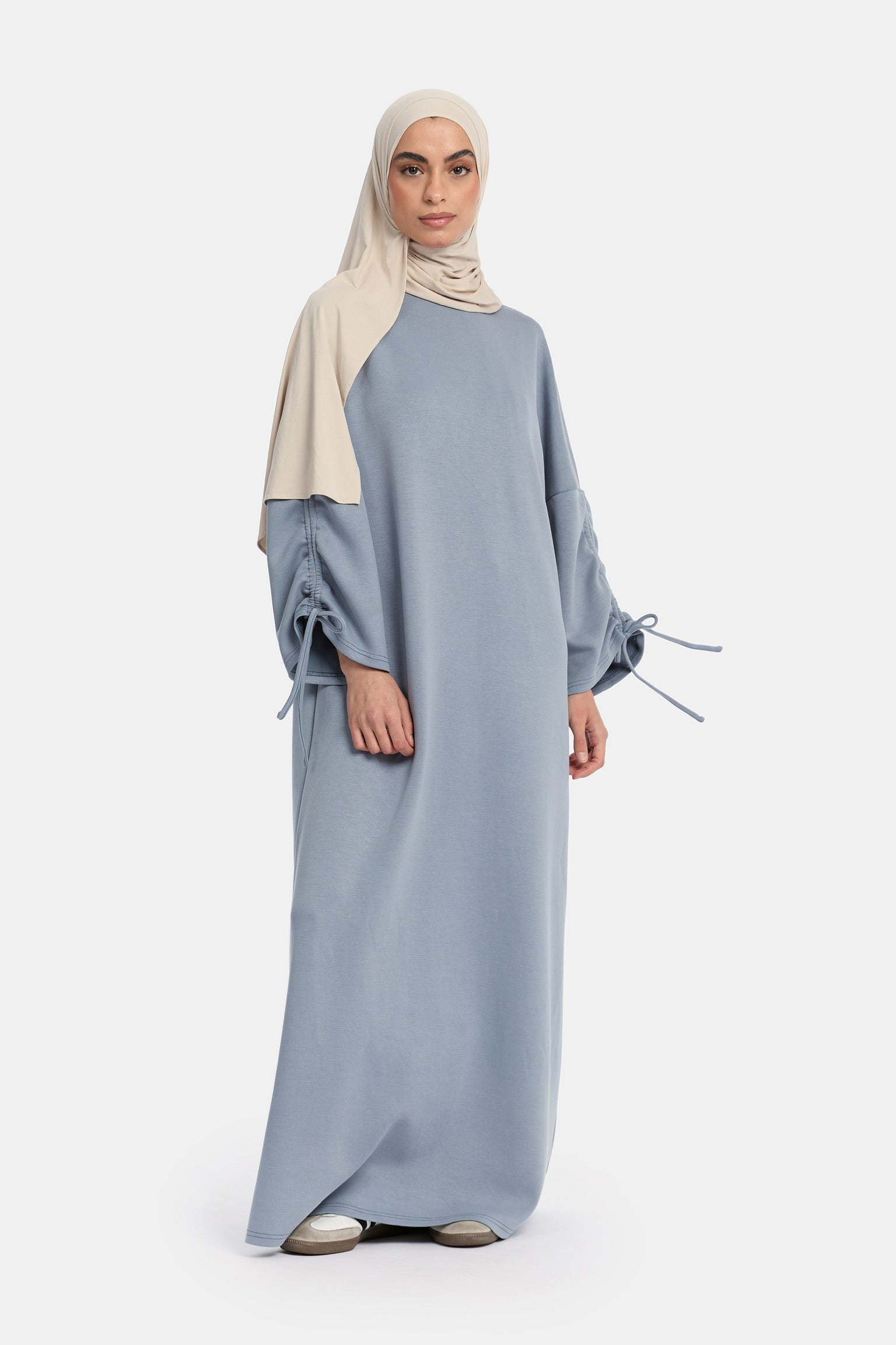 The String Dress Denim Blue