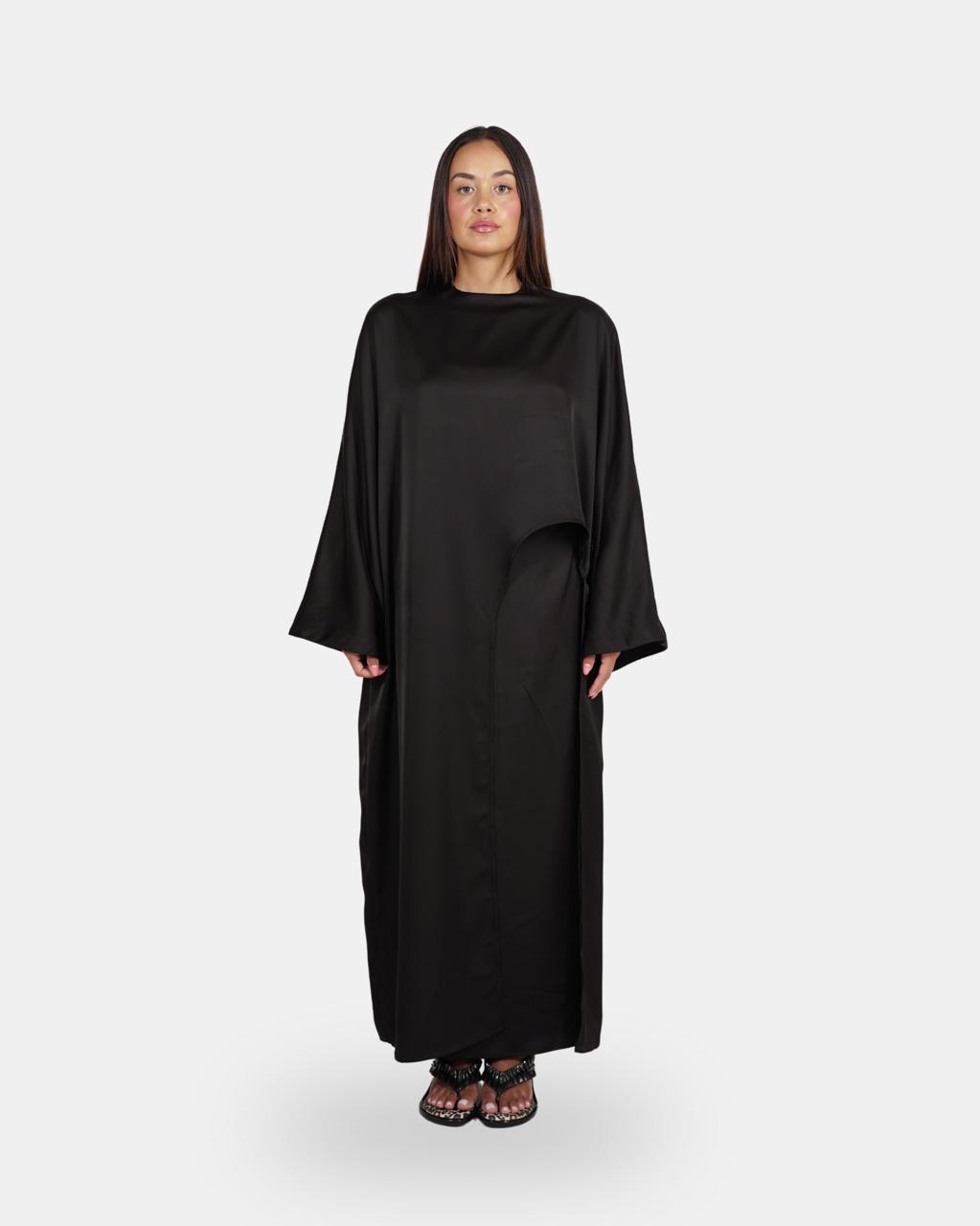 The Unique Set Summer Top Deep Noir