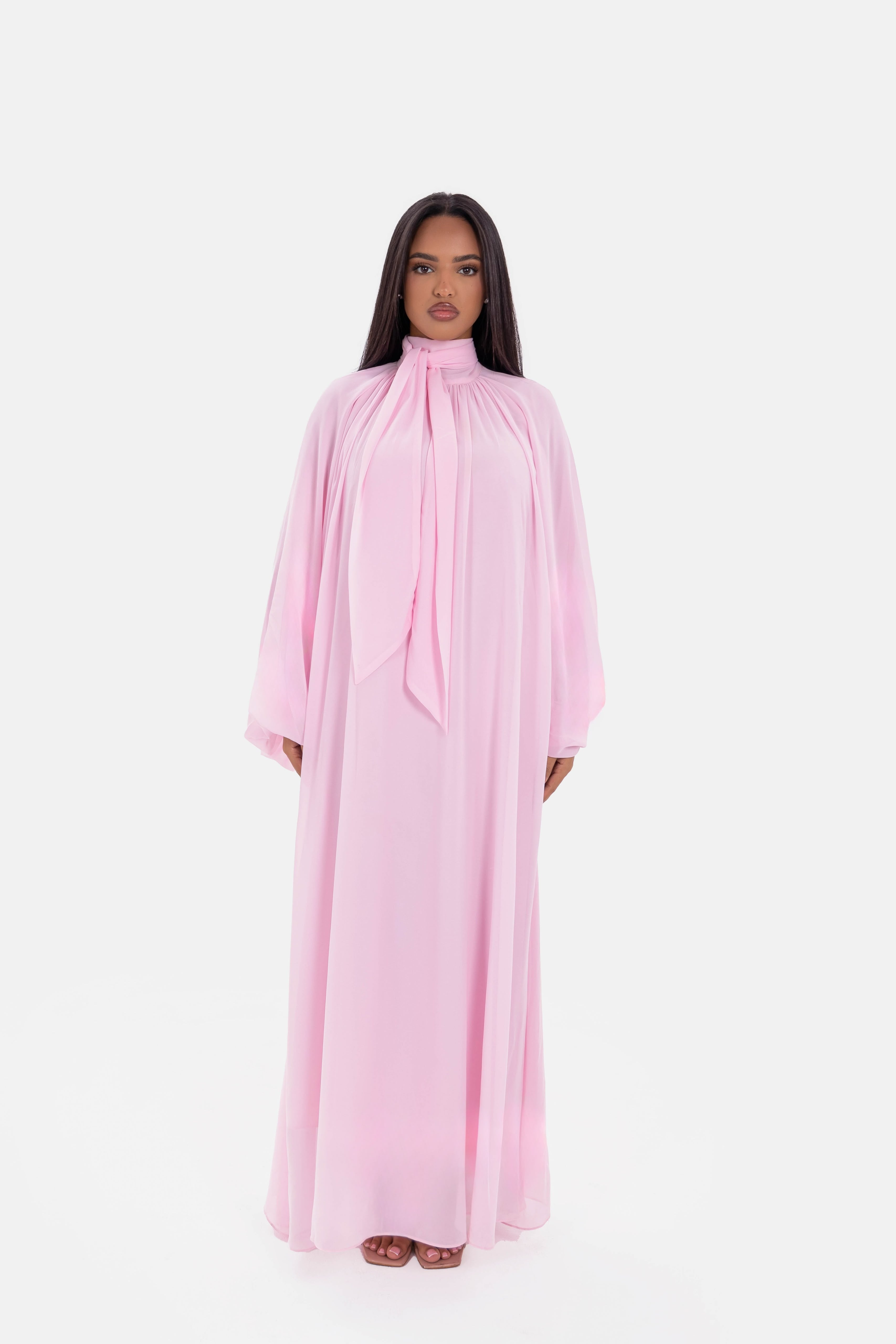 The Aura Dress Blush Pink