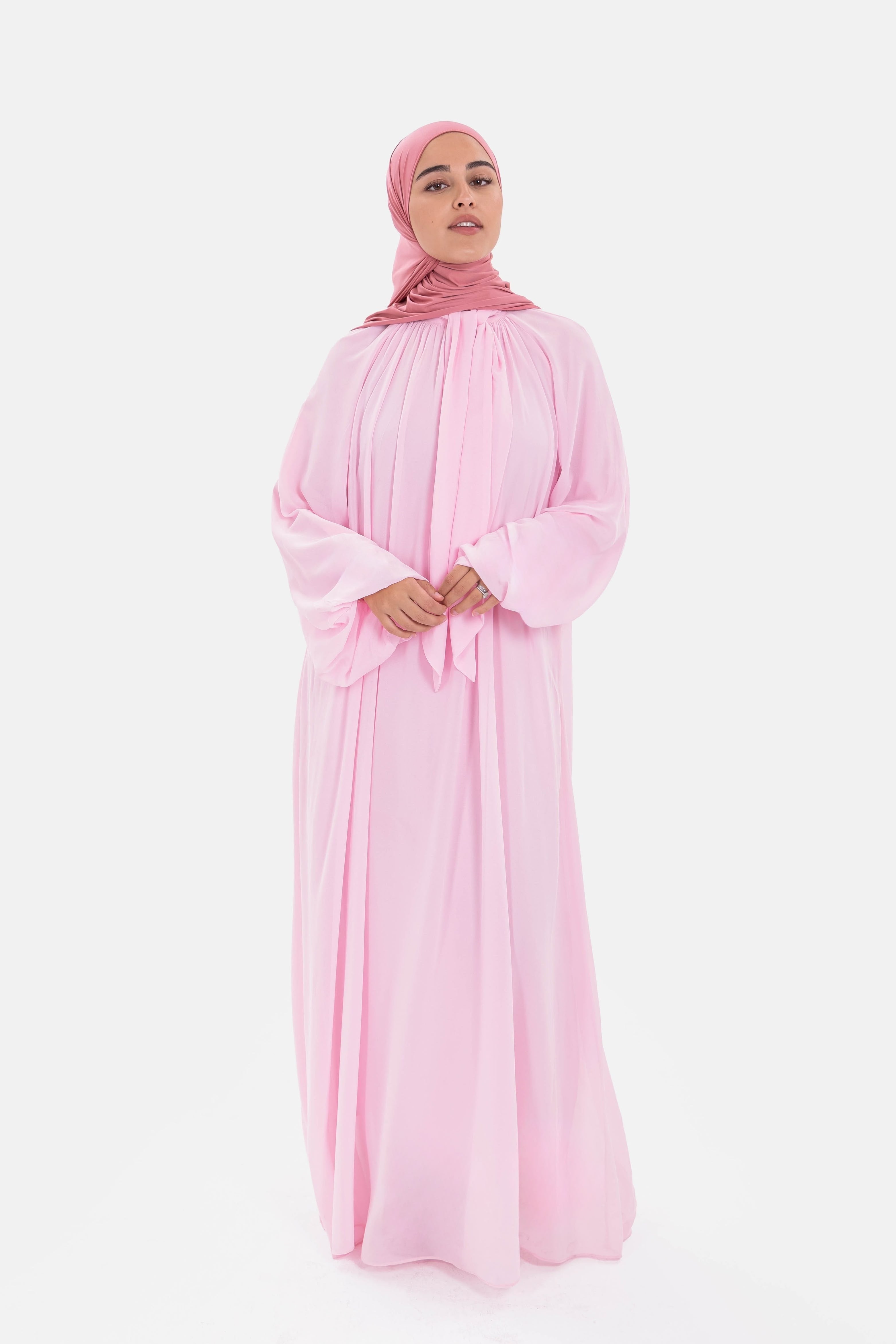 The Aura Dress Blush Pink